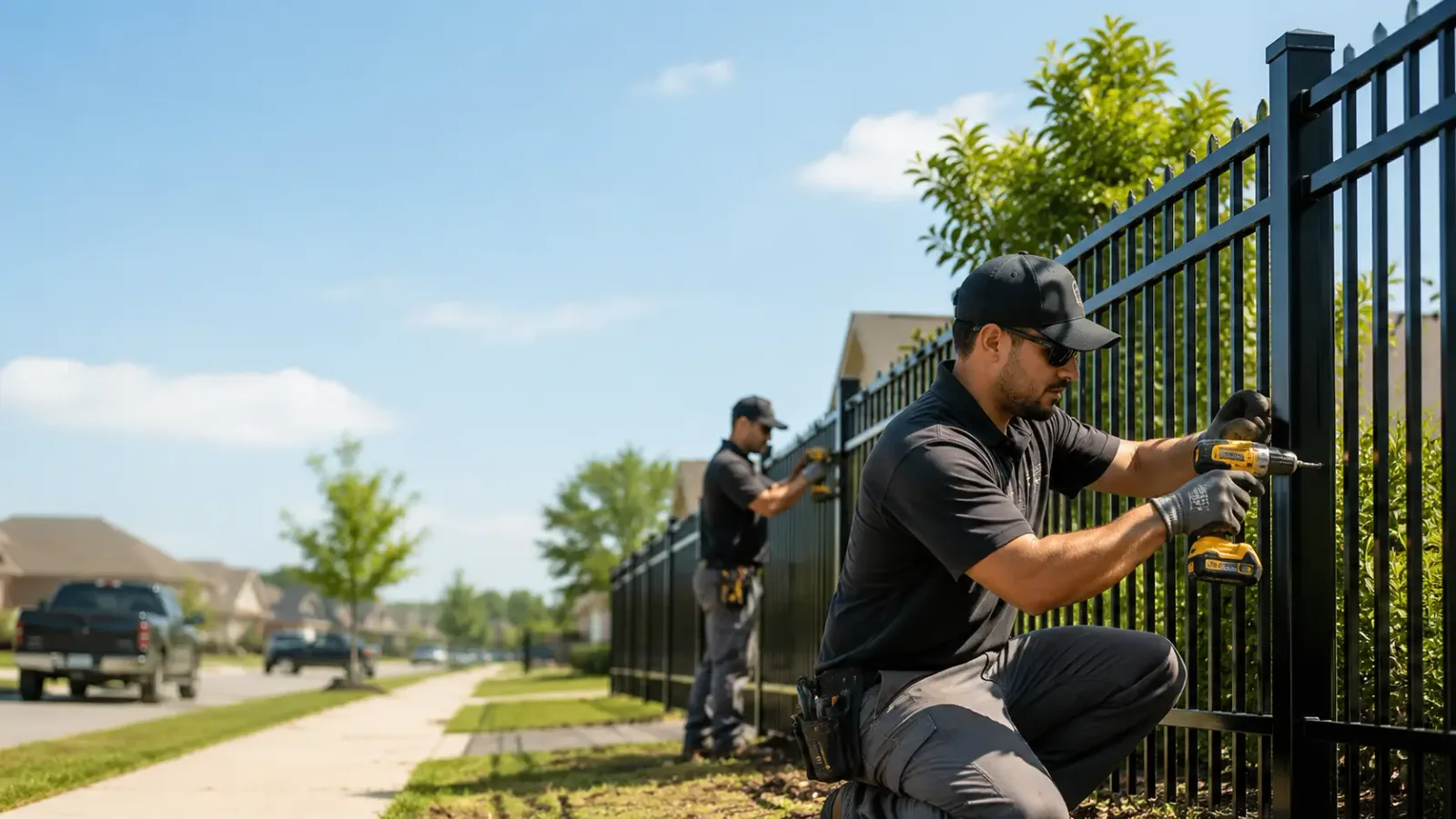 Metal Fence Installation in West Seneca, NY